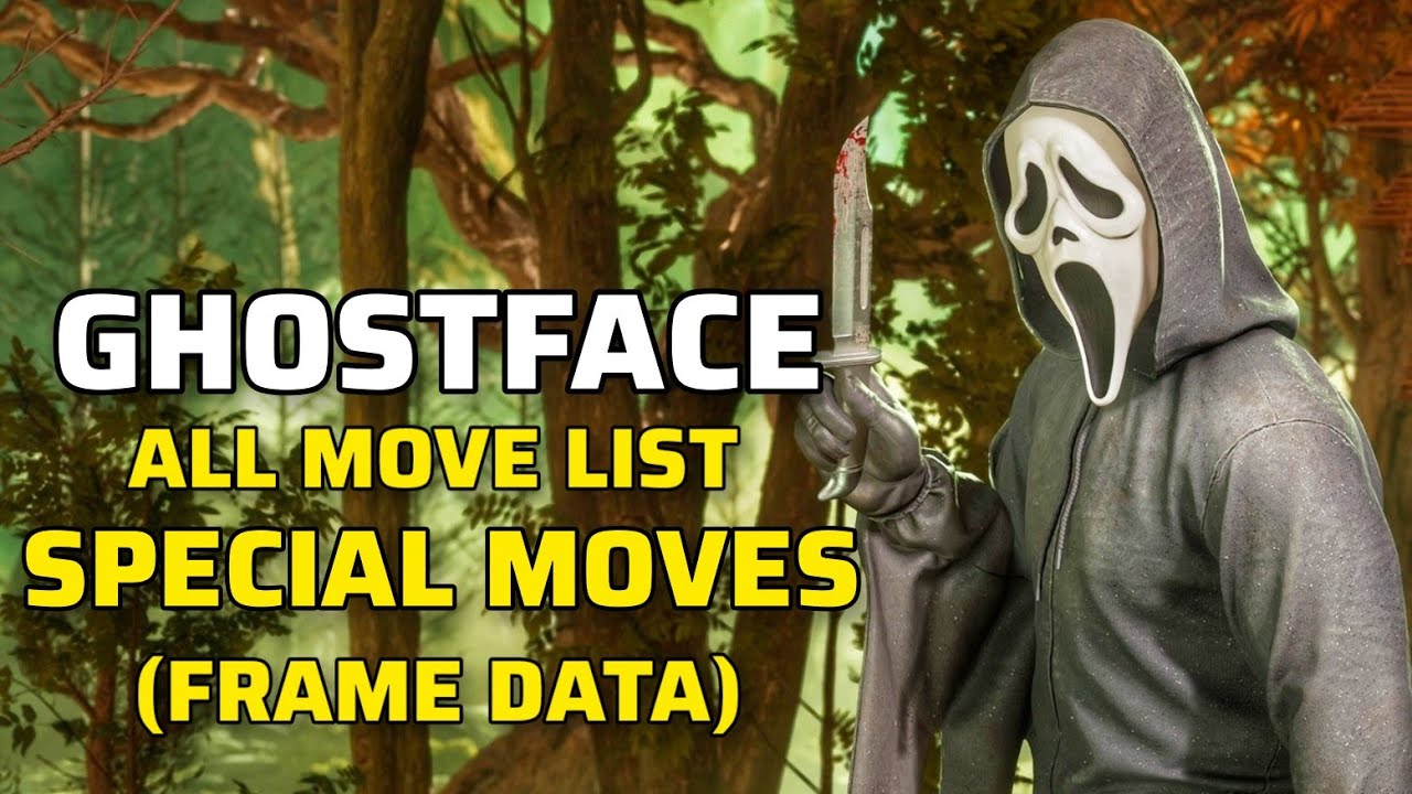 Mortal Kombat 1 | Ghostface All Move List | Special Moves with (Frame Data)