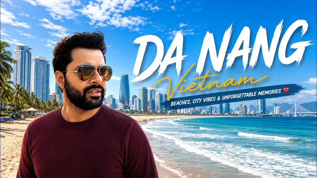 Unexpected Meet with Harish Bali Sir in Da Nang! 🇻🇳 | Bus Ride + Hotel Tour feat @visa2explore