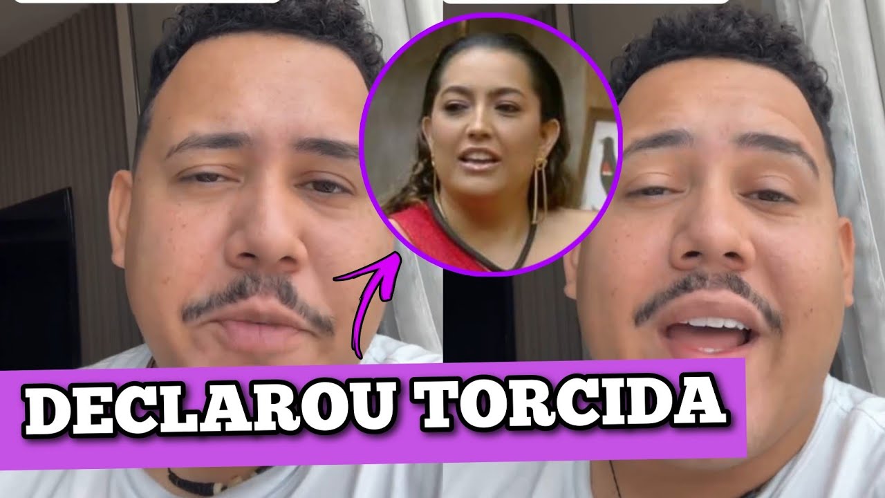 Lucas Buda reage &agrave; participa&ccedil;&atilde;o da ex-mulher, Camila Moura, em A Fazenda 16