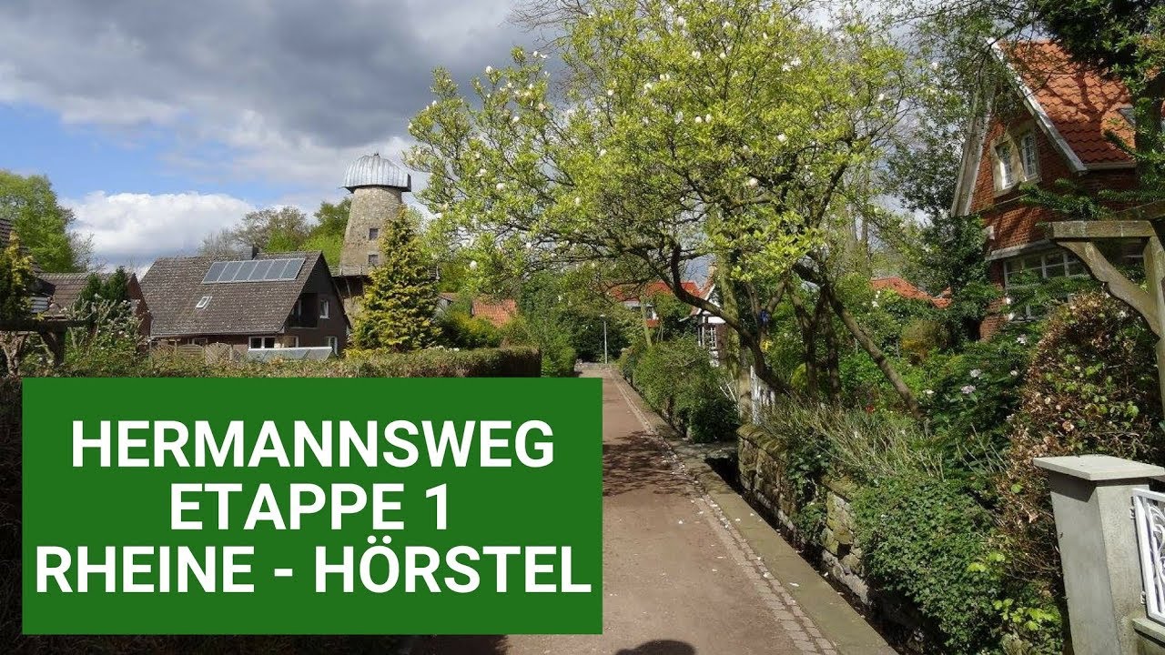 Hermannsweg Etappe 1: Von Rheine nach H&ouml;rstel