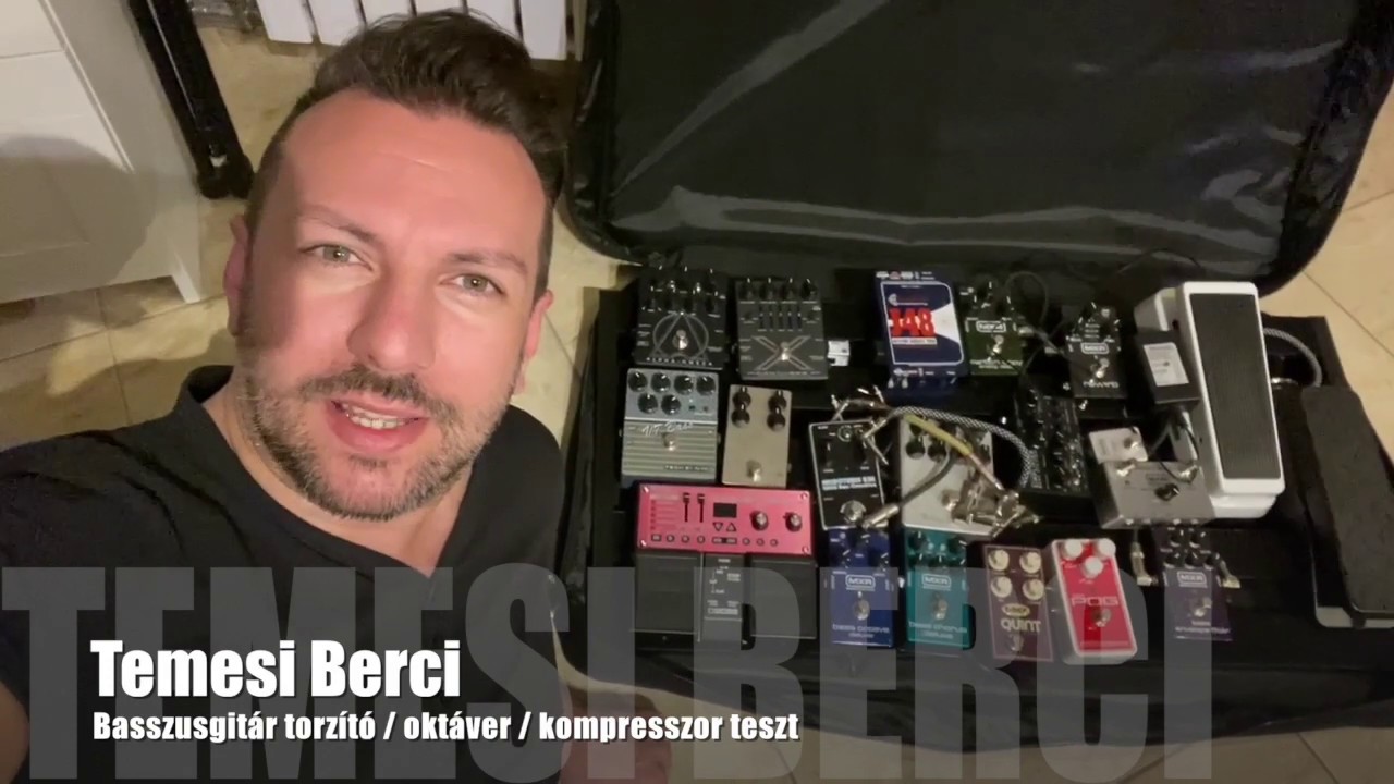 Basszusgitár Torzító? Oktáver? Kompresszor? Segítek!