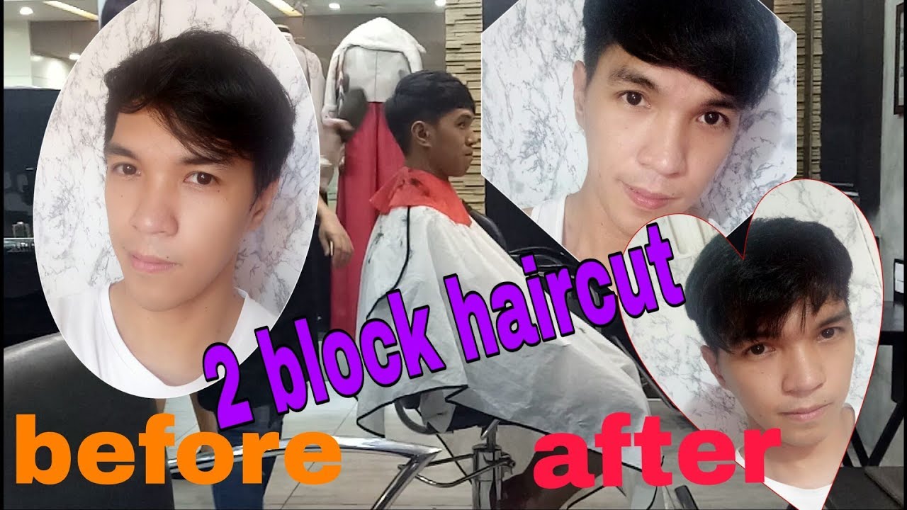 2 Block HairCut (Korean Haircut) in Philippines | English Sub