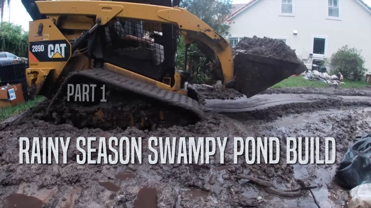 Rainy Season Swampy Duck & Koi Pond Build: Part I