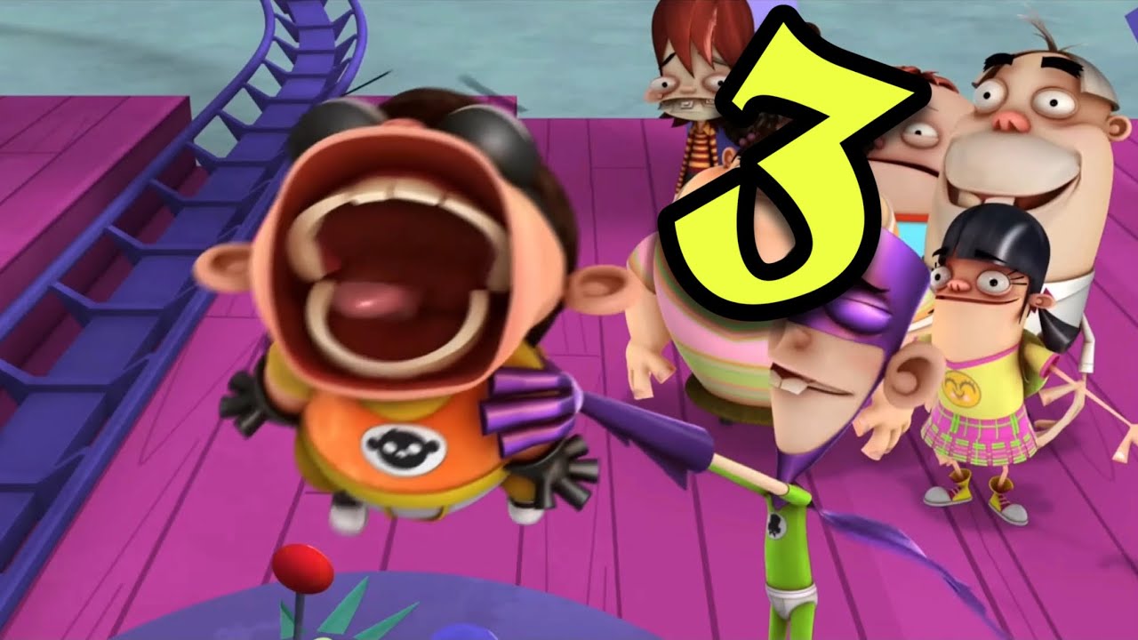 Chum chum gritando en diferentes formas 3