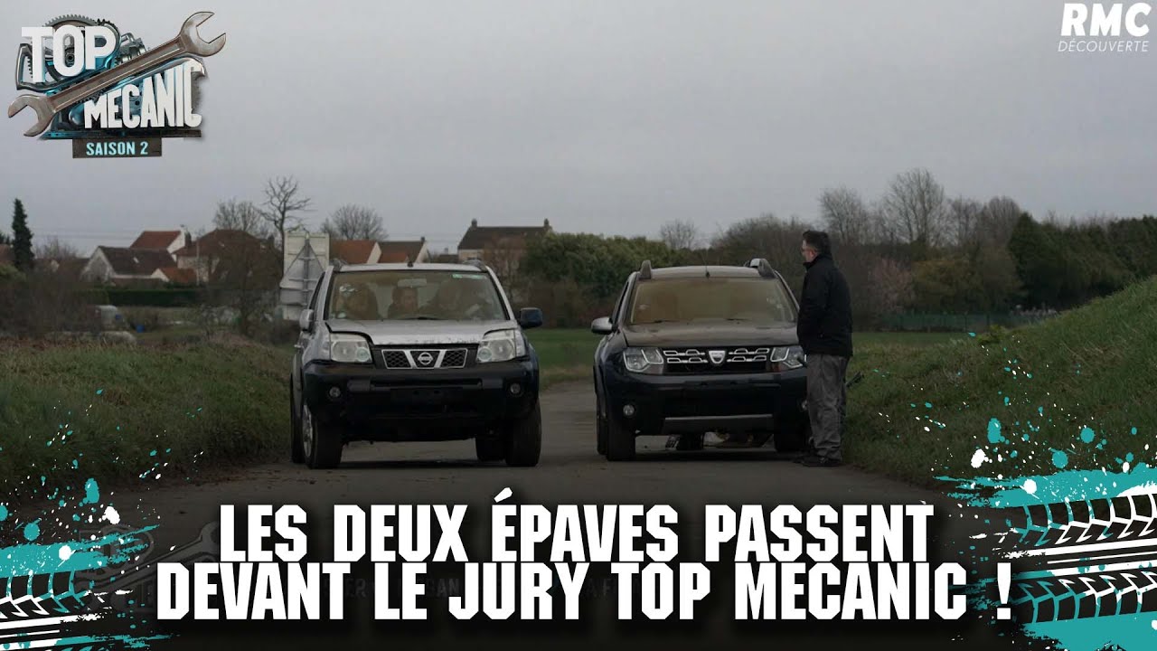 Les deux &eacute;paves passent devant le jury Top Mecanic !