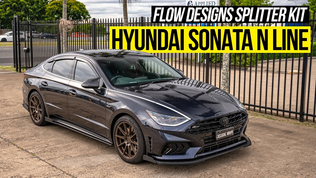 Установка комплекта разветвителя Flow Designs для Hyundai Sonata N Line