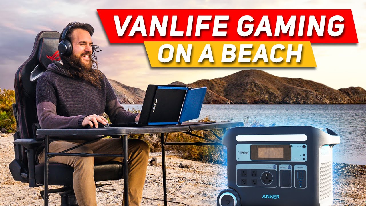 САМОЕ ПРОСТОЕ автономное питание для Vanlife Gaming | Anker Powerhouse 767