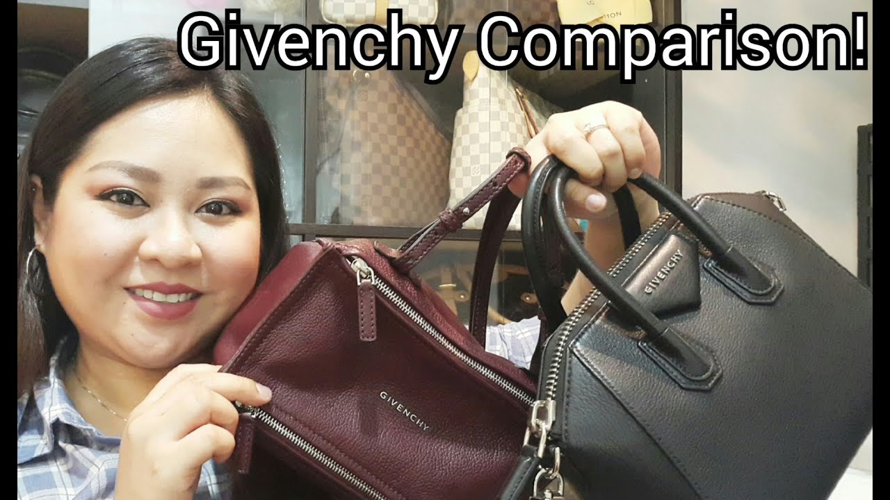 Comparison: Givenchy Mini Antigona vs Mini Pandora