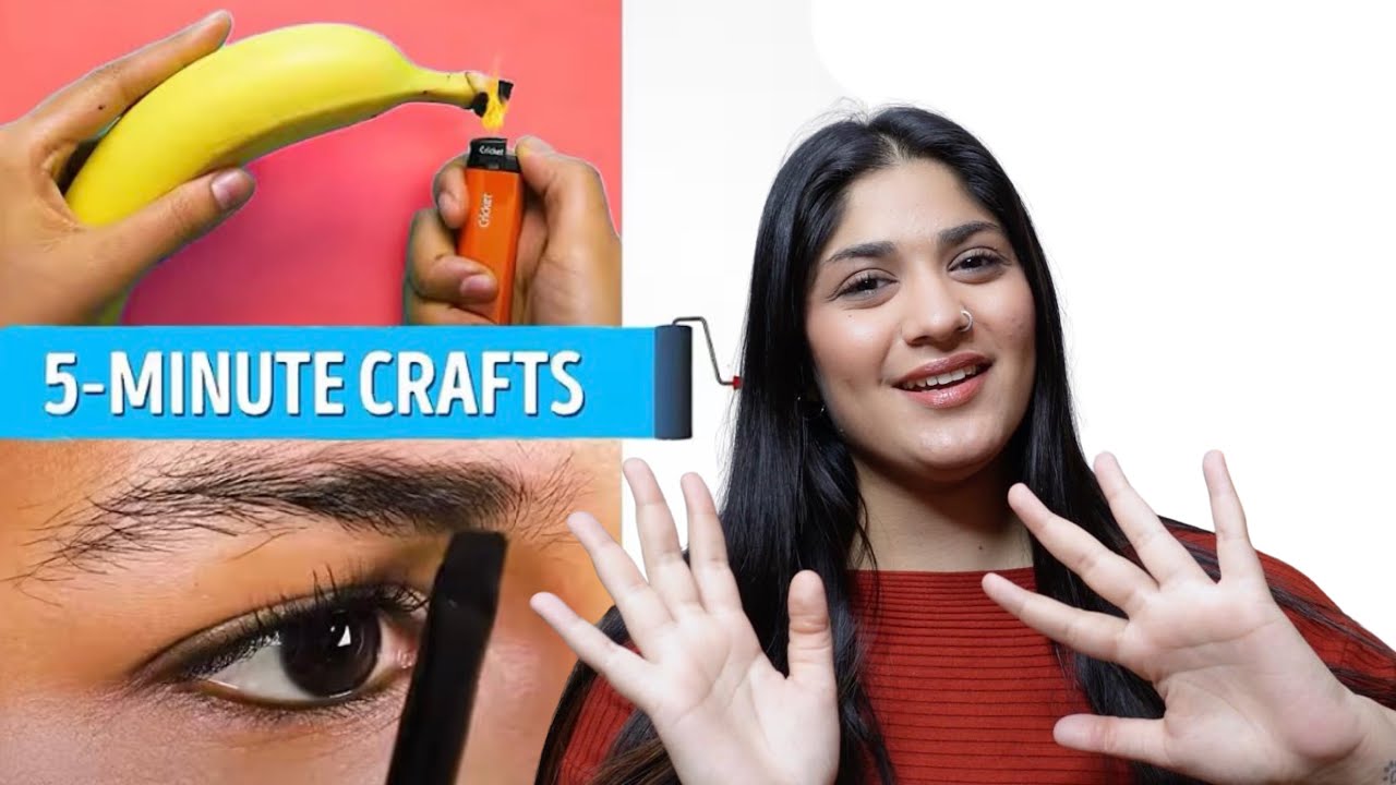Exposing VIRAL 5 Minute Crafts Makeup Hacks 