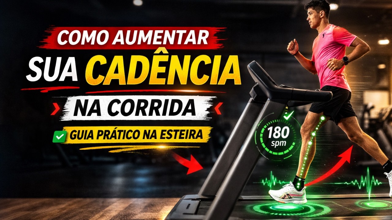 Como Aumentar Sua Cadência na Corrida (Guia Prático na Esteira)