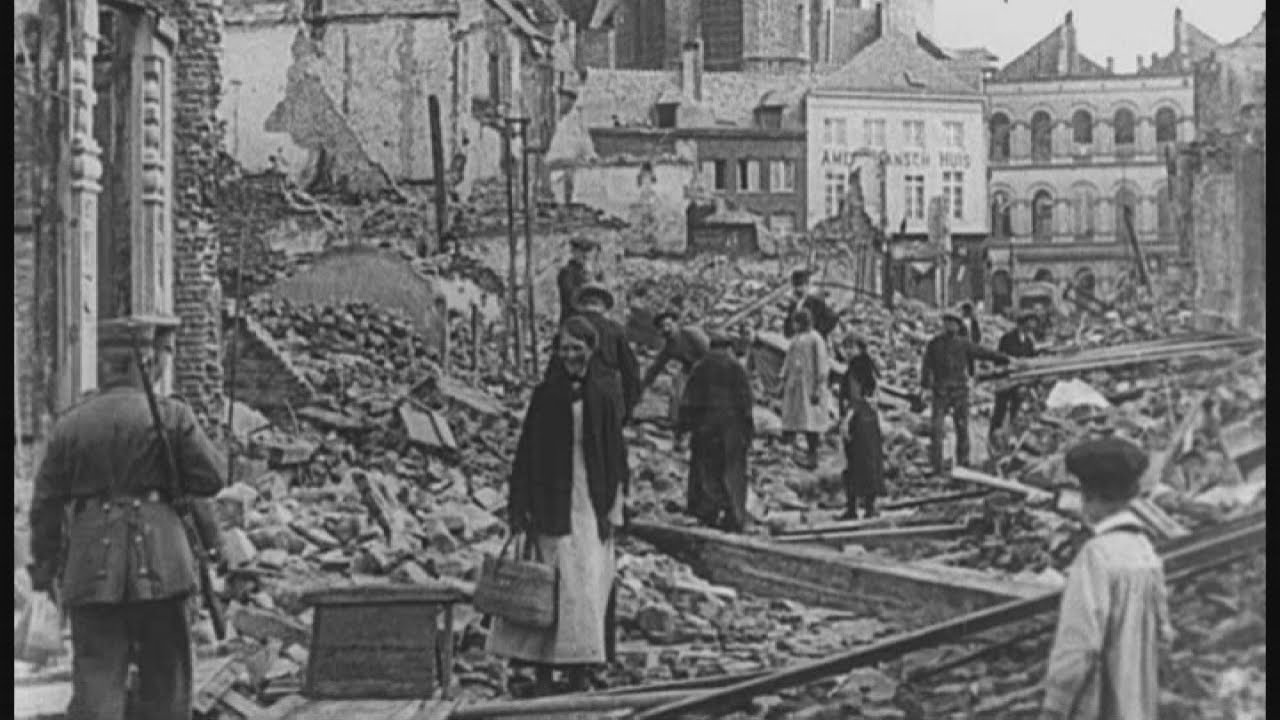 The last survivor of the destruction of Louvain in WW1 | Channel 4 News