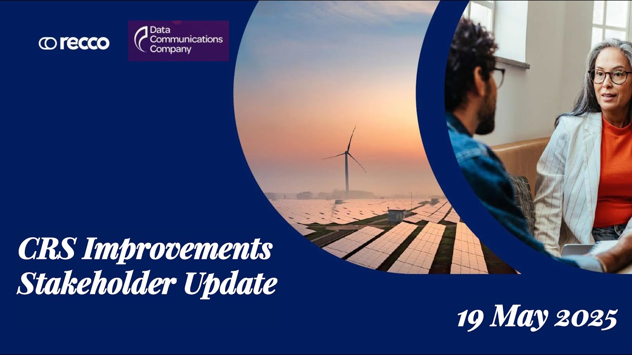 CRS Improvement Plan Webinar | 19 May 2025
