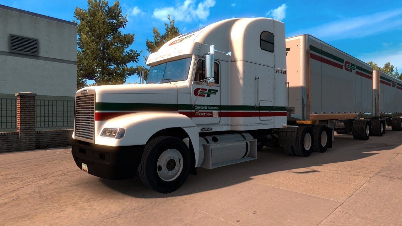 American Truck Simulator Consolidated Freightways Doubles