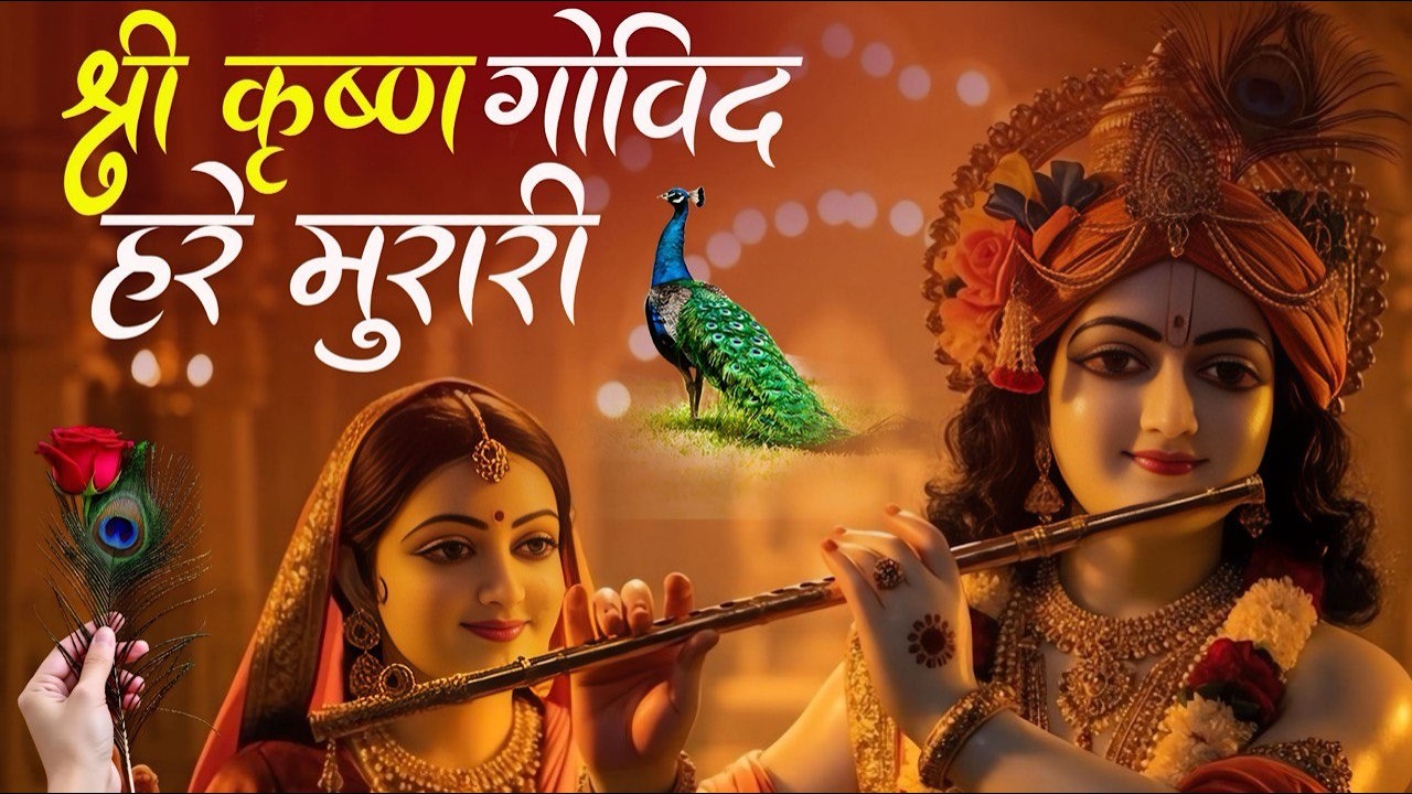 श्री कृष्ण गोविन्द हरे मुरारी | Shri Krishna Govind Hare Murari | Soothing Krishna Bhajan #krishna