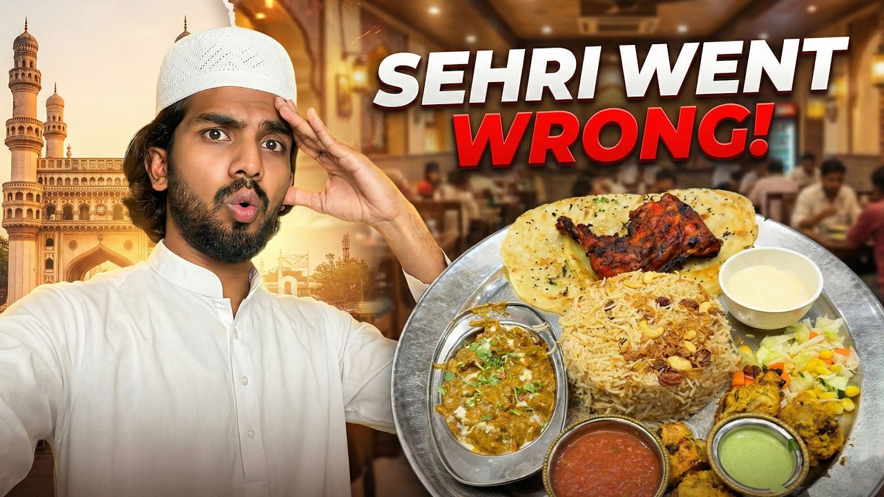 3AM Sehri GONE WRONG IN HYDERABAD During Ramadan | iamxaamer