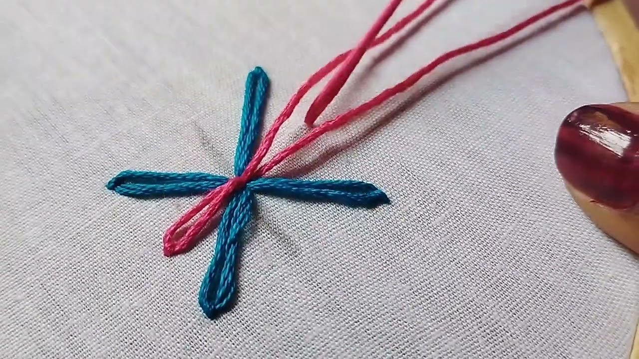 Hand embroidery made with love 🧵✨#handbroidery #viralreels #craftideas #shortsfeed #art #ariwork 