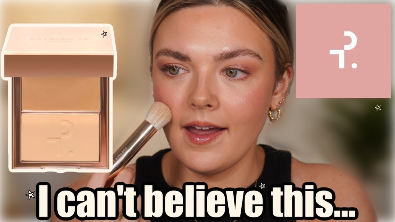 Trying NEW Patrick Ta Major Skin Creme Foundation & Powder...OMG. & Full Face Of Patrick Ta Beauty ✨