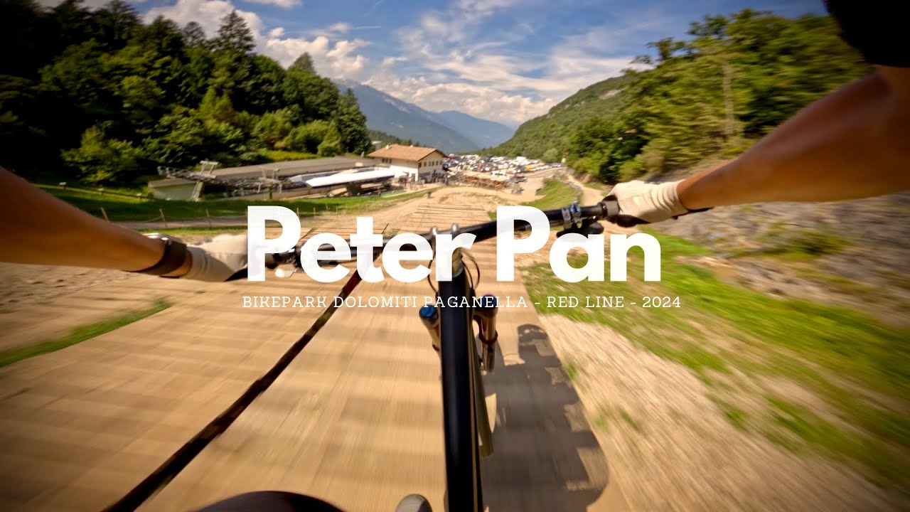 Peter Pan - Bikepark Dolomiti Paganella - Red Line - 2024 - Full Run