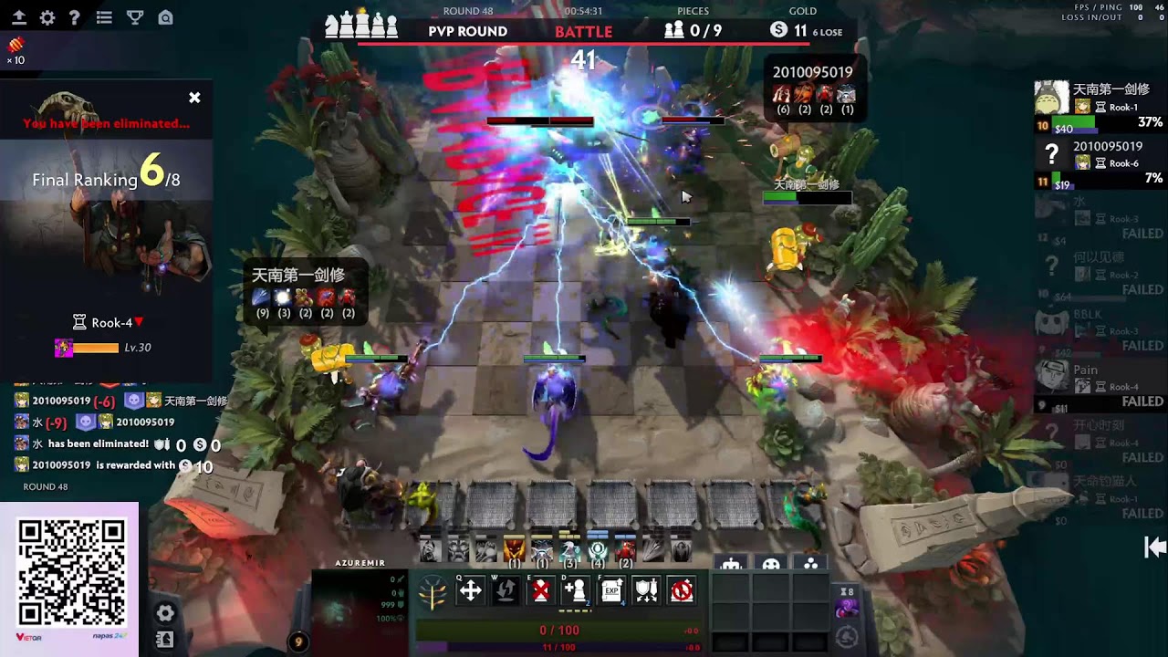 Pain Dota2 autochess