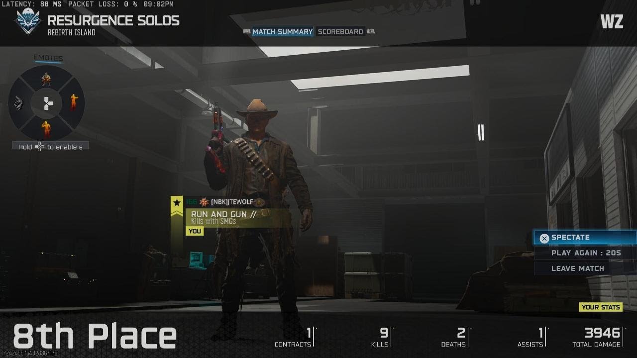 Call of Duty_Warzone Resurgence Solo 9&2