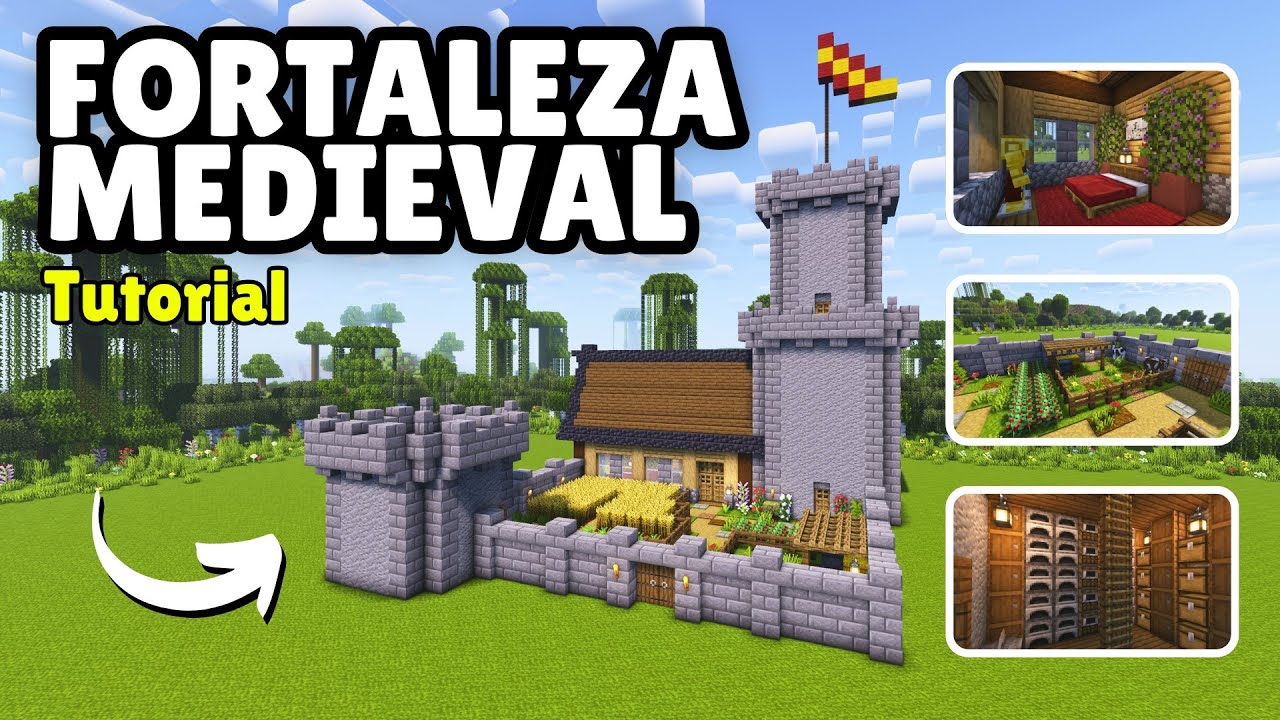 CÓMO CONSTRUIR la Fortaleza Medieval DEFINITIVA en Minecraft (Guía Completa 2026)