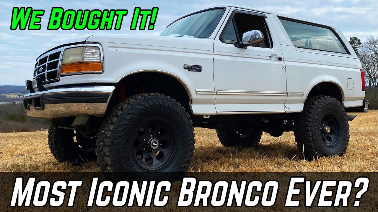 Мы купили самый узнаваемый автомобиль Америки! Белый Ford Bronco пятого поколения! Подъем на 6 дю...