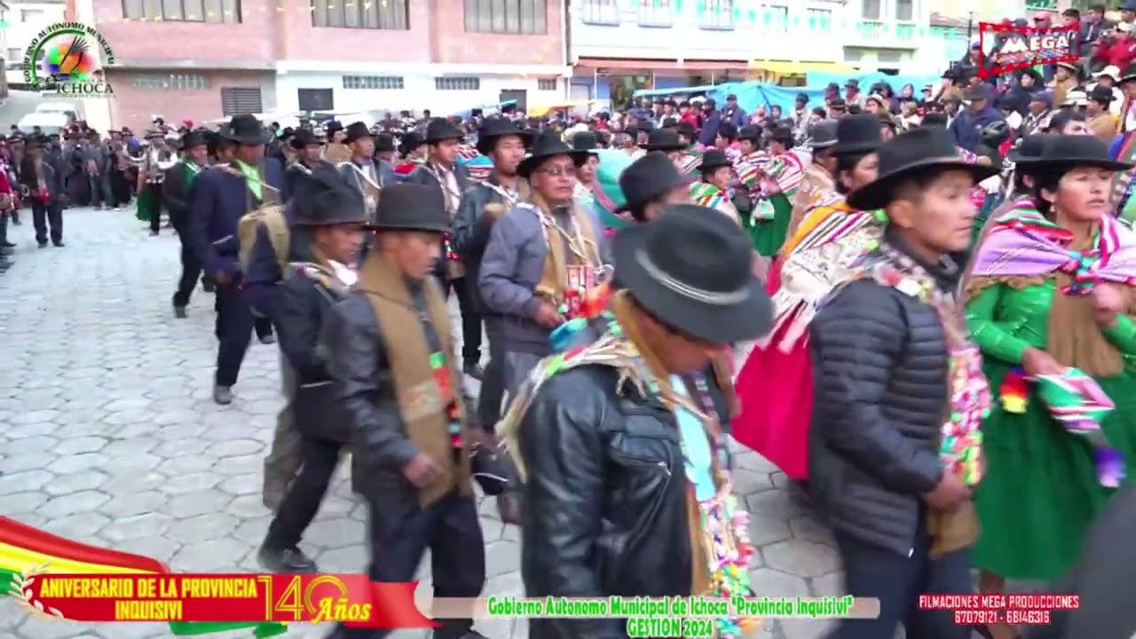 Entrada Autóctona 2024 Provincia INQUISIVI - ICHOCA
