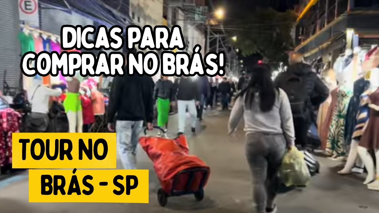 TOUR ANDANDO PELO BRÁS HOJE! As MELHORES DICAS da Feirinha da Madrugada em São Paulo