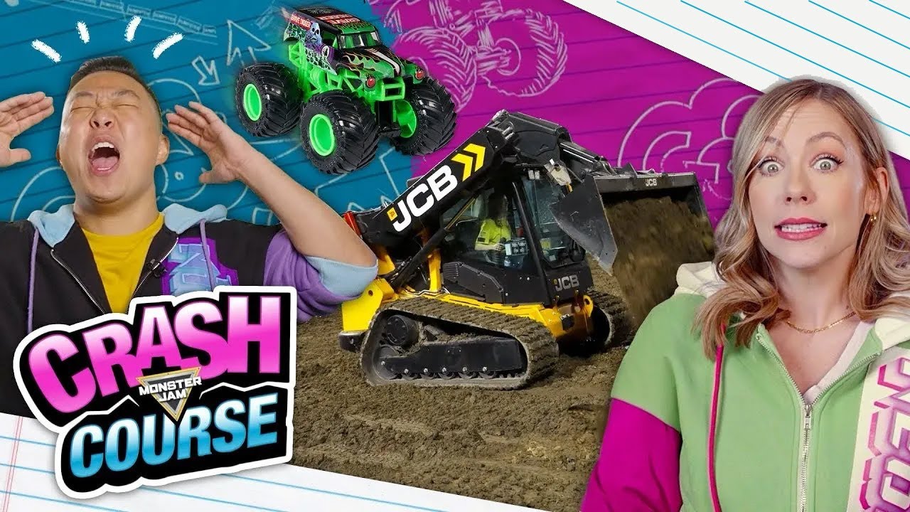 Команда DIRT CREW строит ЭПИЧНУЮ трассу! | Экспресс-курс MONSTER JAM® | Эпизод 2