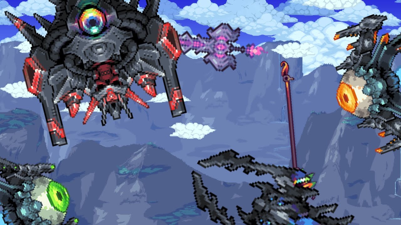 Exo Mechs true melee [Terraria Calamity 2.0.3.008]