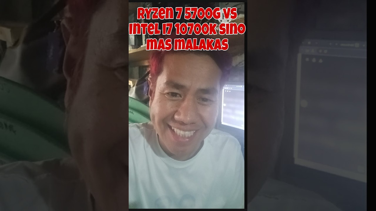 RYZEN 7 5700G VS INTEL CORE I7 10700K SINO MAS MALAKAS O MAS MAGANDA PANG COMPUTER SHOP O PISONET