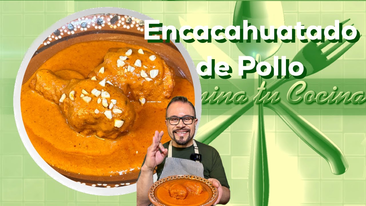 Encacahuatado de Pollo Receta Exquisita
