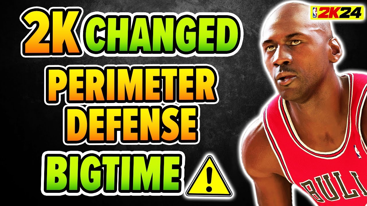 *MUST WATCH: 2K changed Perimeter Defense BIGTIME : NBA 2K24 Best Build