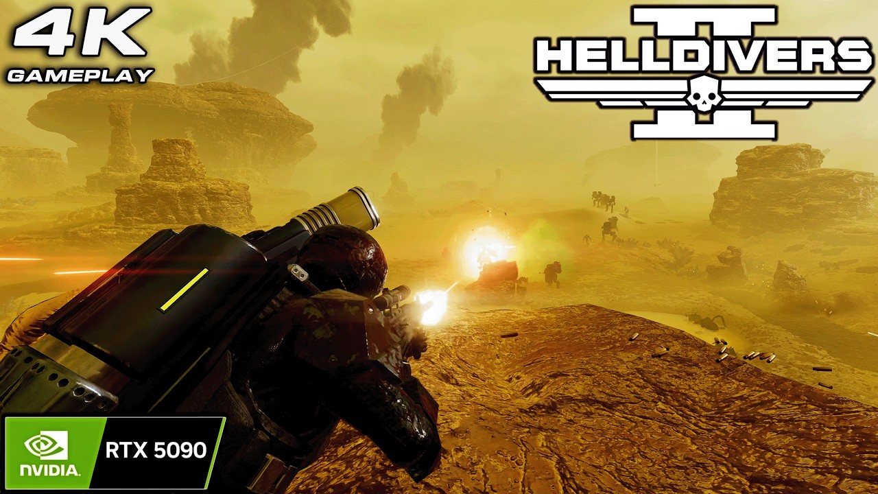 Helldivers 2: 4K Gameplay No Commentary ULTRA Settings | RTX 5090 P1114