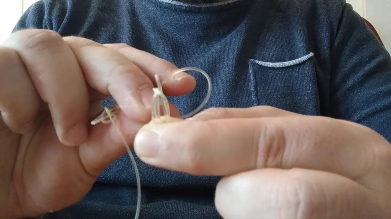 How to tie a harp string