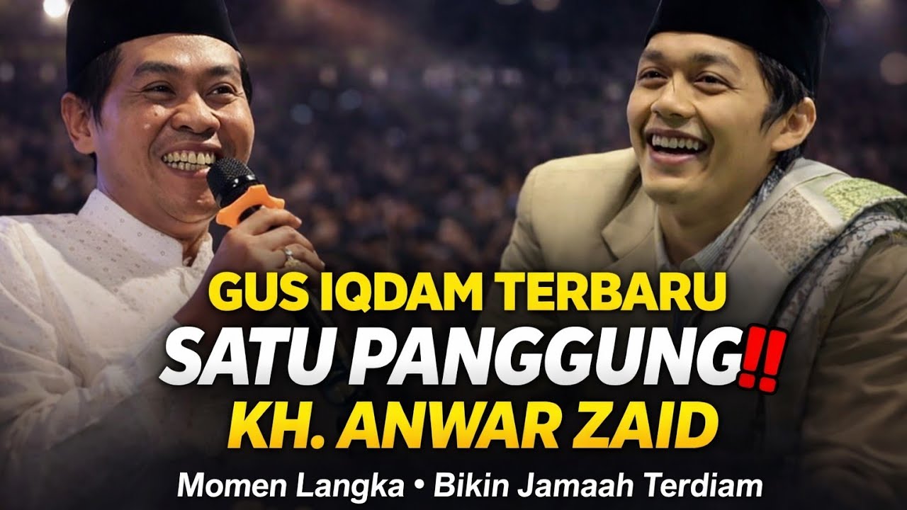 VIRAL‼️MOMEN GUS IKDAM NGAJI BERSAMA ABAH ANZA . TONTON SAMPE HABIS