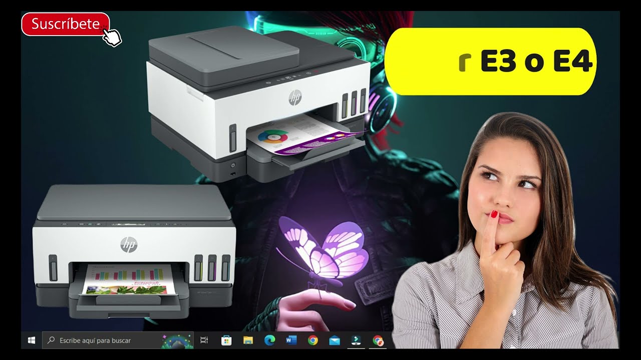 Como eliminar atasco de papel o Error E3 y E4 en impresoras Hp Smart Tank 670, 720, 750 y 790.⚙🛠