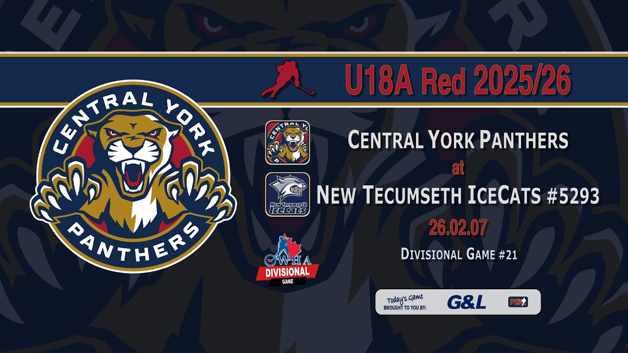 26-02-07 CYGHA U18A Red at New Tecumseth IceCats #5293