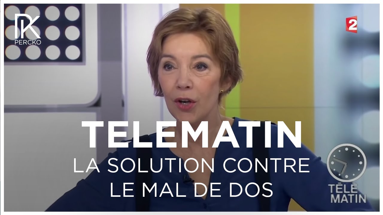 Percko sur T&eacute;l&eacute;matin - Un t-shirt correcteur de posture