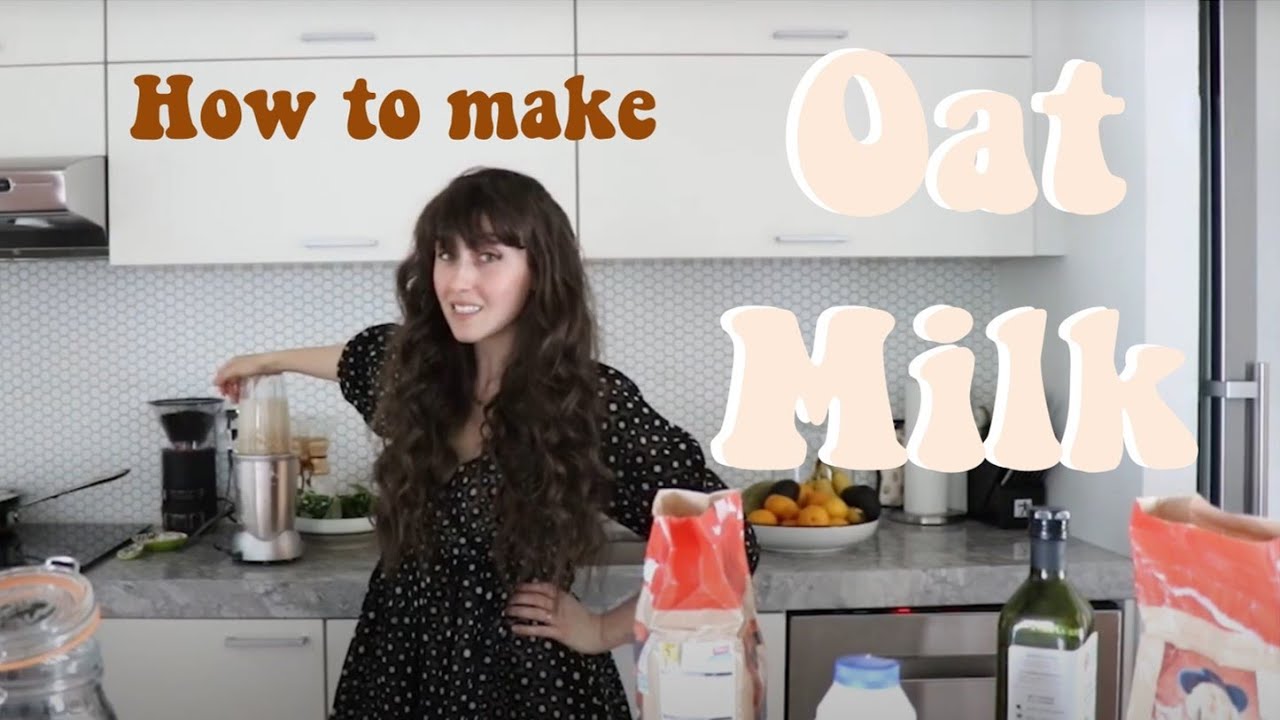 Quick and Easy Creamy Oat Milk Recipe and Oat Milk Ice Cream (Dairy Free, Allergy Friendly)