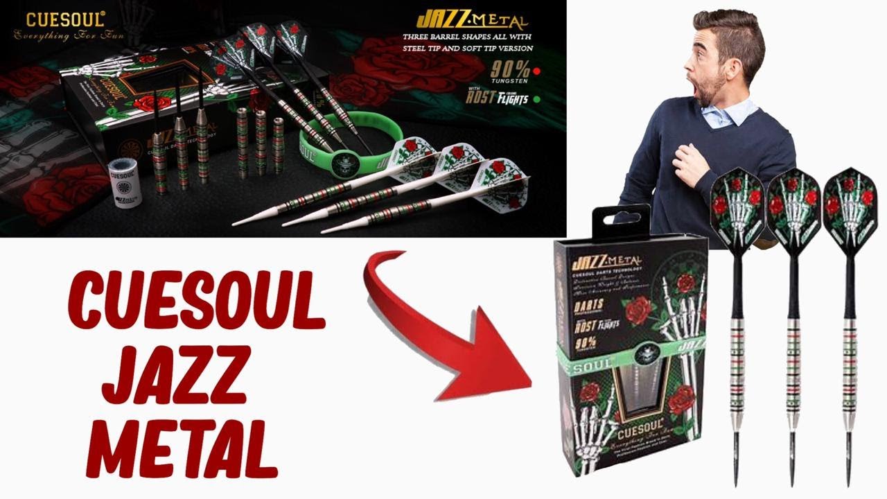 The Jazz Metal by CUESOUL DARTS