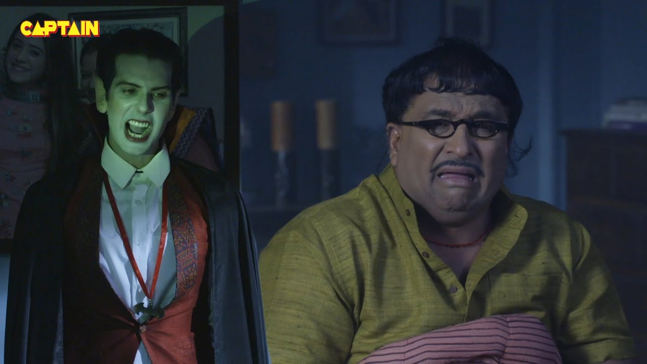 ड्राकुला बनकर आए जब जीजा जी सेठ जी का खून पीने || Jijaji Chhat Per Hai || E.P. 321