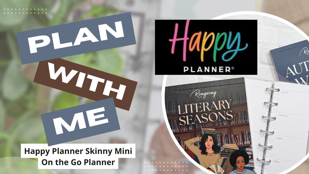❄️ PLAN WITH ME ❄️ Happy Planner Skinny Mini | On the Go Planner | Skinny Mini | PWM | 01/12/26