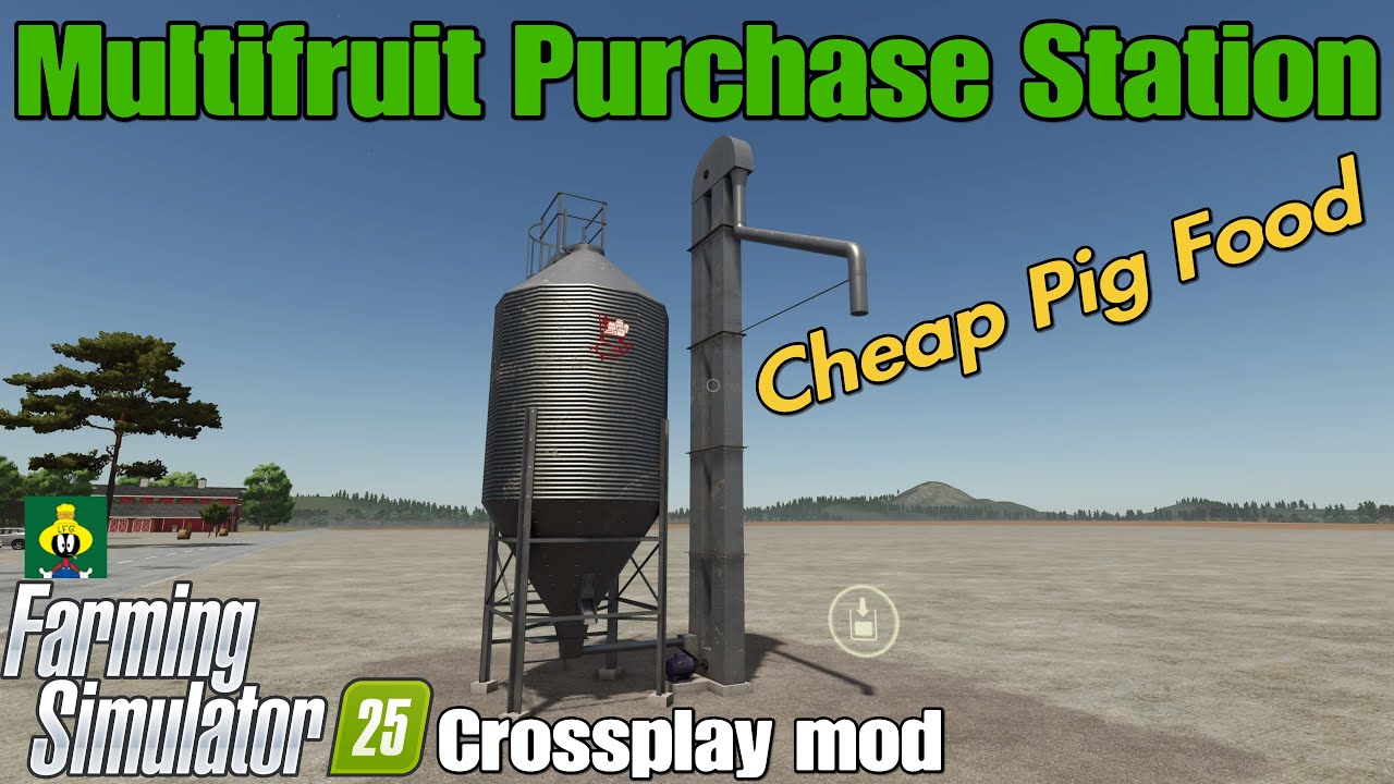 Станция покупки мультифруктов / мод кросс-игры FS25