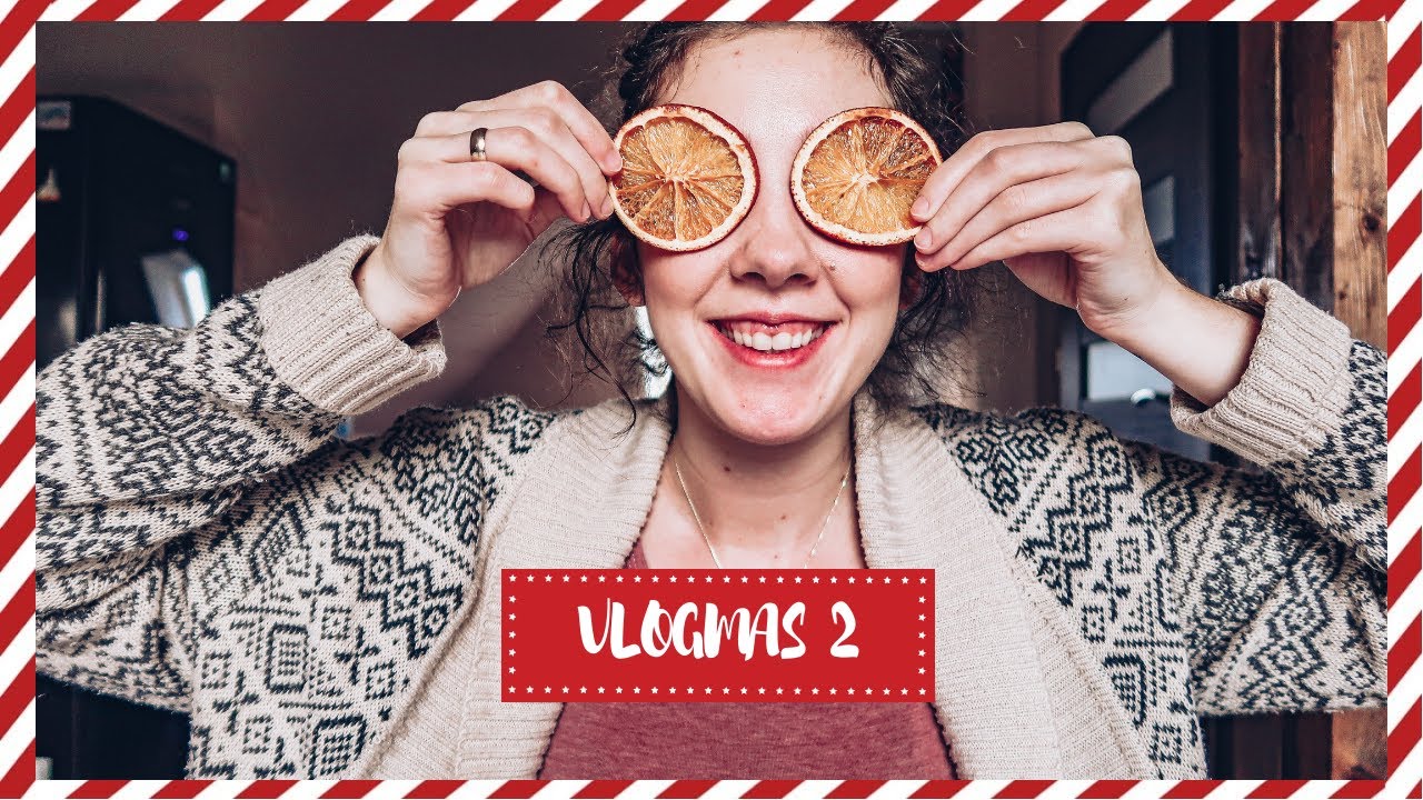 🎄ŚWIĄTECZNE OZDOBY Z CYTRUSÓW - VLOGMAS #2 🎄