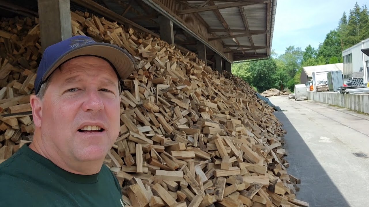 Impressive Firewood Operation | Firewood In Germany