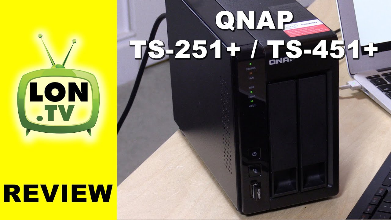 QNAP TS-251+ / TS-451+ NAS Review - Plex, Video, running Windows and HDMI! (virtually)