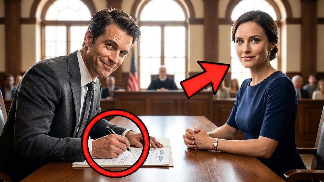 Unaware His Wife Was a Secret Trillionaire Heiress, He Laughs While Signing Divorce Papers