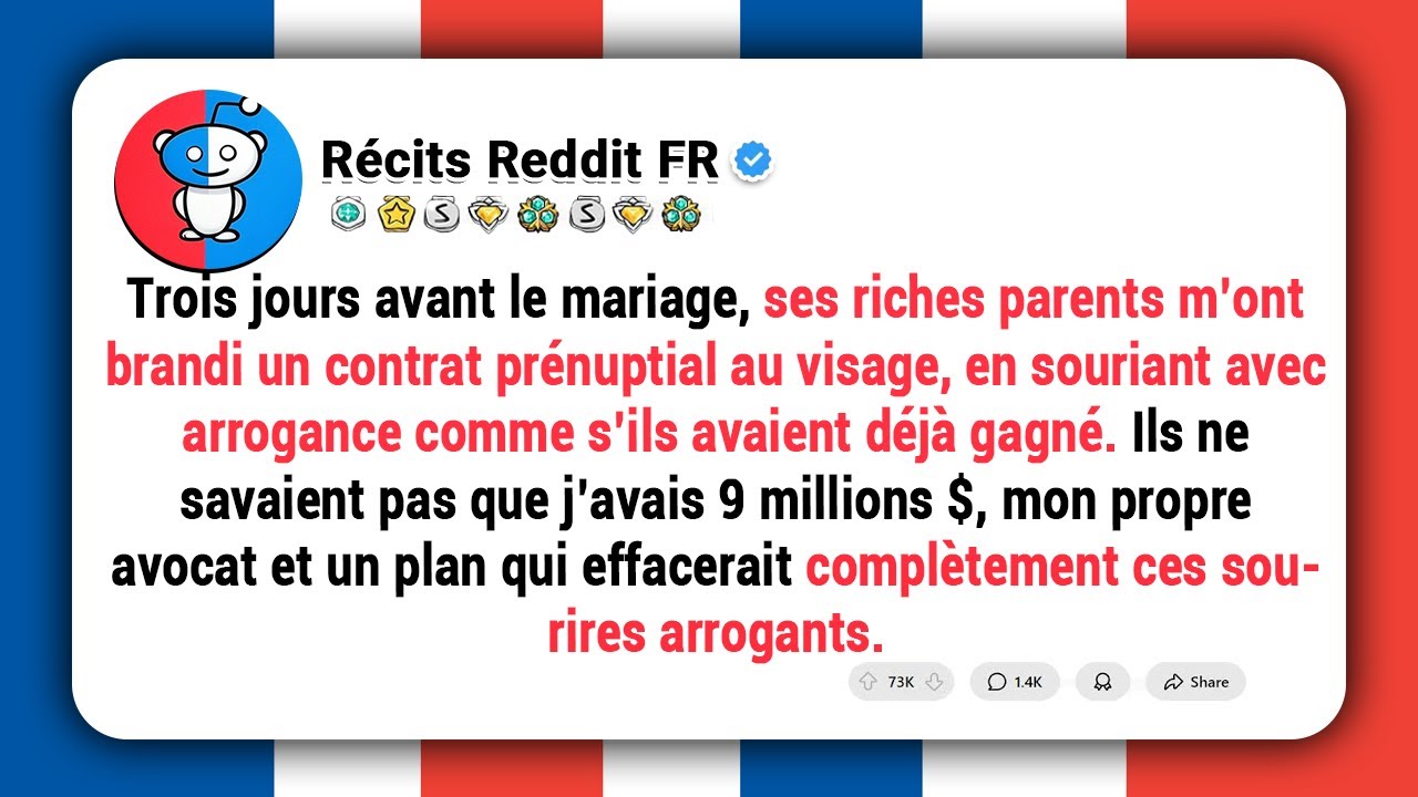 « Signe-le ou le mariage saute », exigea sa famille. Ils ignoraient que mes 9 M $ allaient tout effa