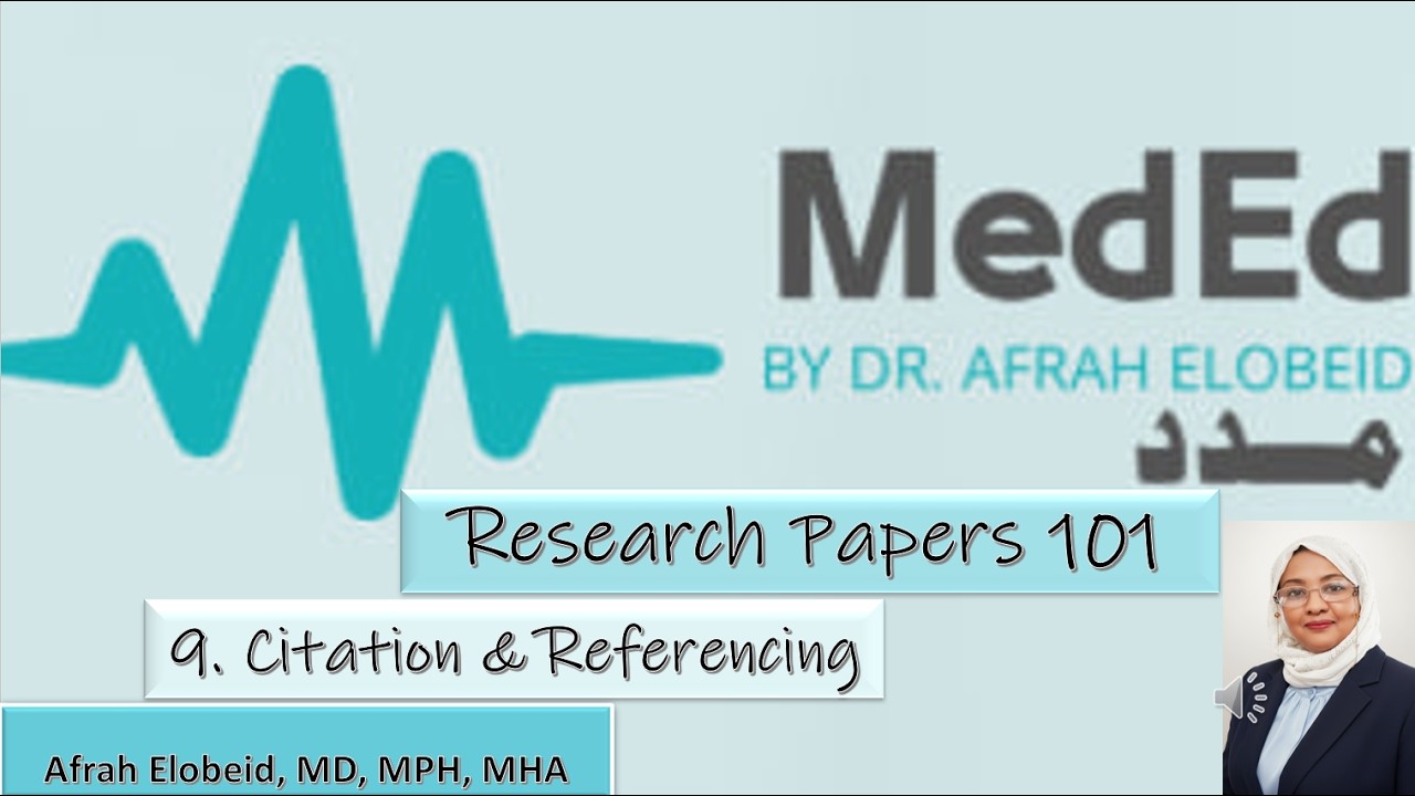 Research Writing 101- 9  References